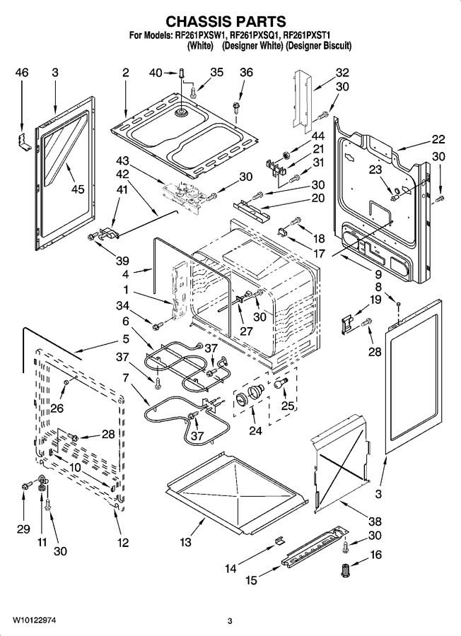 Diagram for RF261PXSQ1