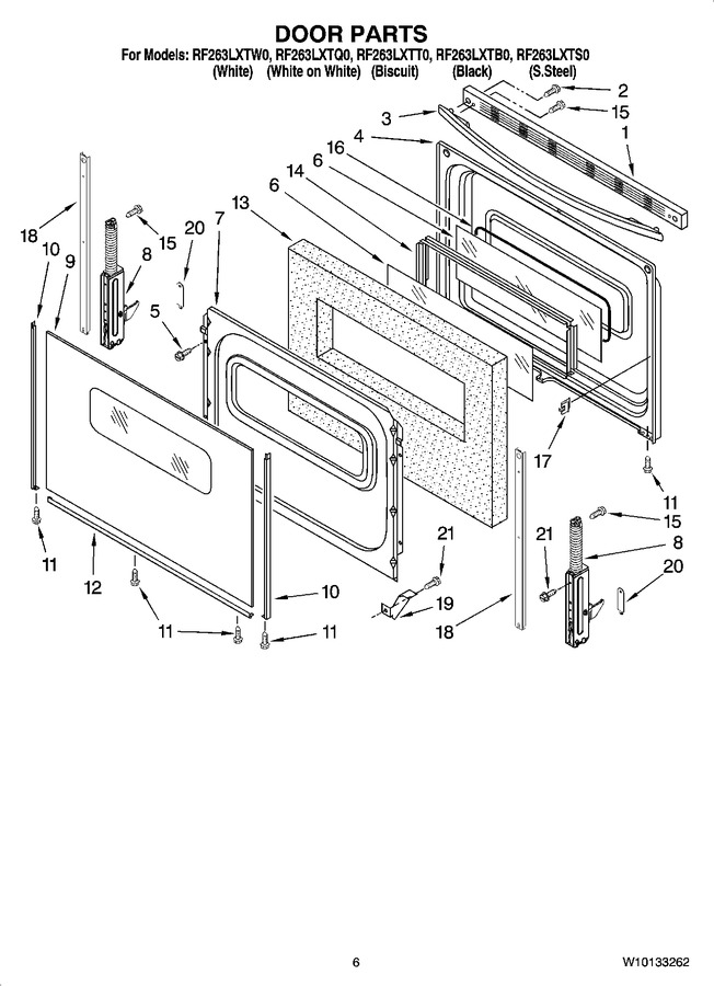 Diagram for RF263LXTQ0