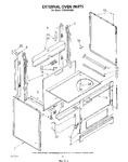 Diagram for 02 - External Oven , Literature And Optional