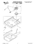 Diagram for 01 - Cooktop, Literature