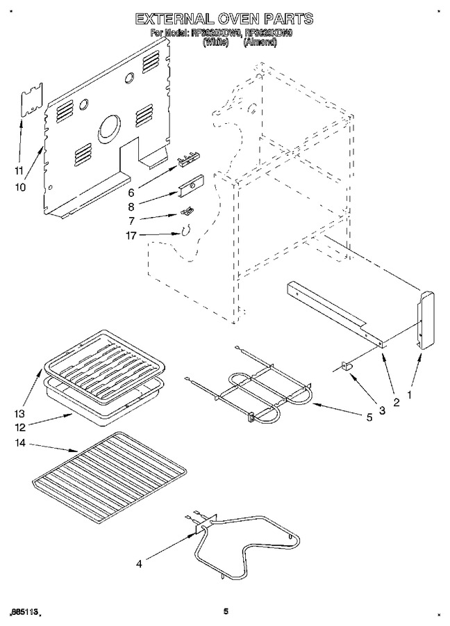 Diagram for RF3020XDN0