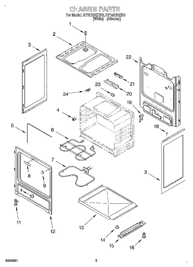 Diagram for RF3020XEN0