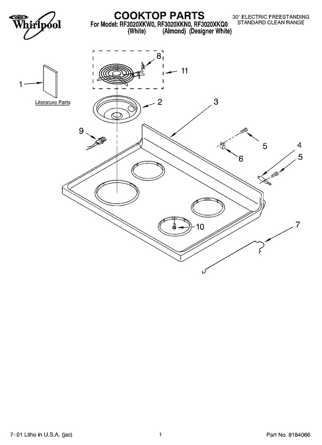 Diagram for RF3020XKN0