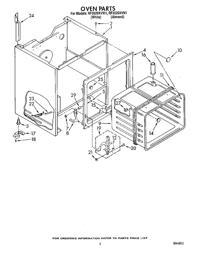 Diagram for RF3020XVW1