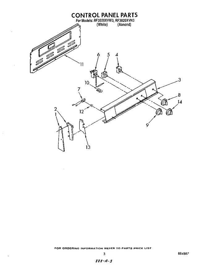 Diagram for RF3020XVW3