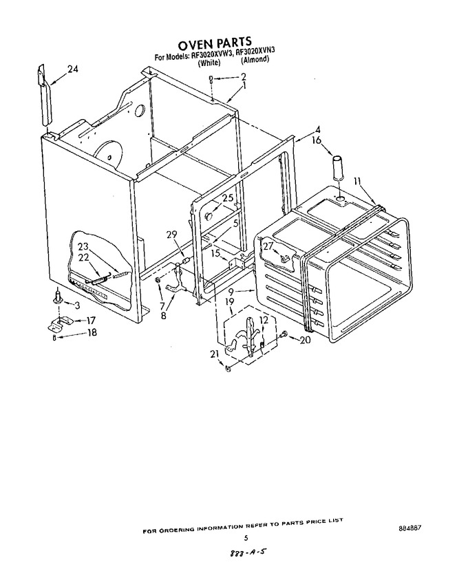 Diagram for RF3020XVW3