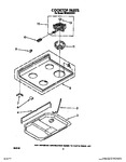 Diagram for 02 - Cooktop, Lit/optional