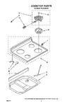 Diagram for 02 - Cooktop, Lit/optional