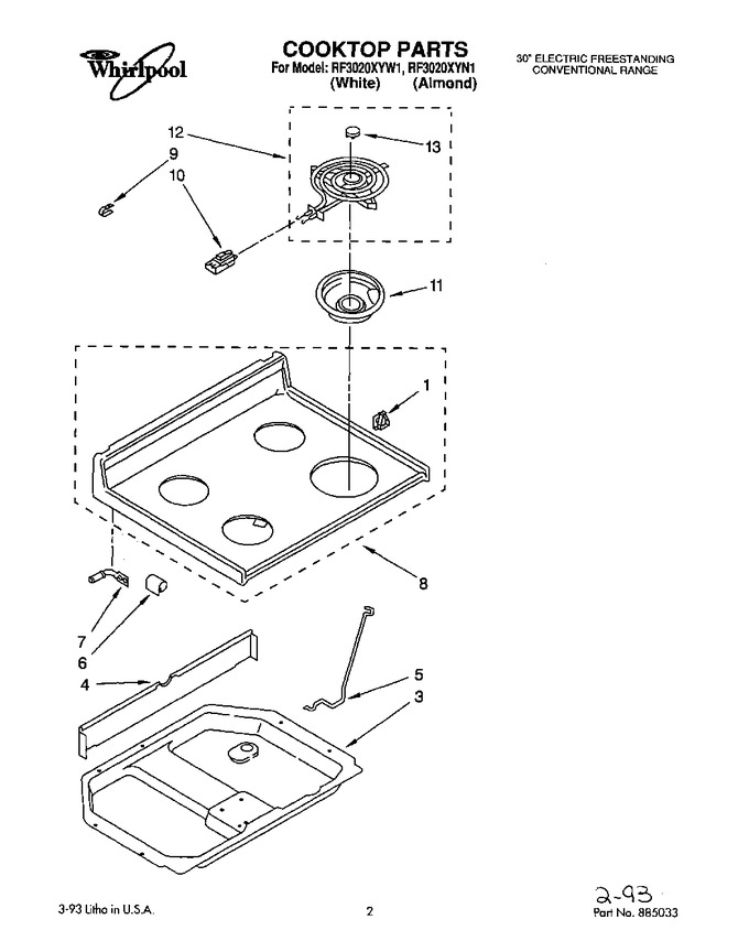 Diagram for RF3020XYW1