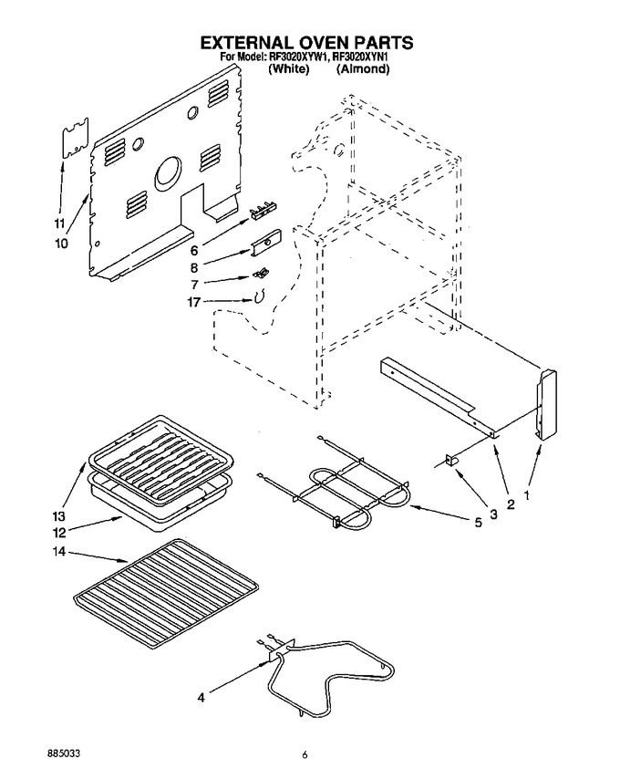 Diagram for RF3020XYN1