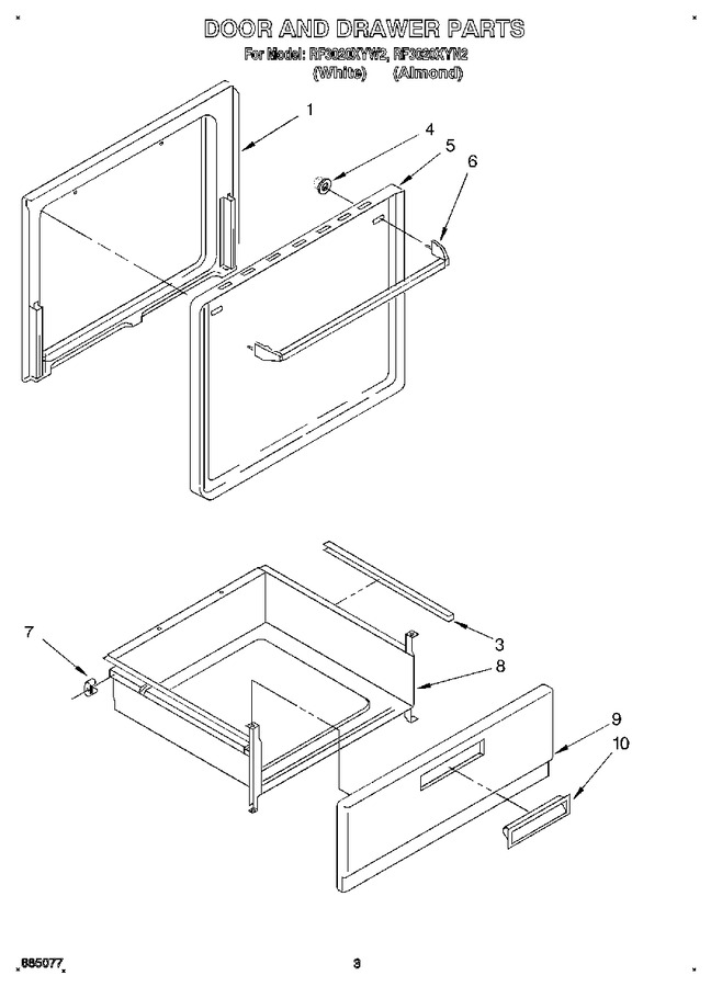 Diagram for RF3020XYW2