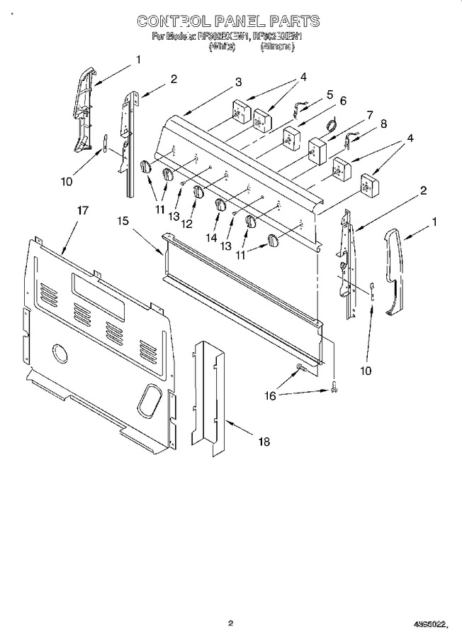 Diagram for RF302BXEN1