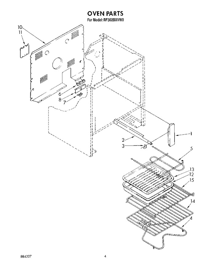 Diagram for RF302BXVW0