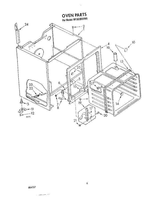 Diagram for RF302BXVN0