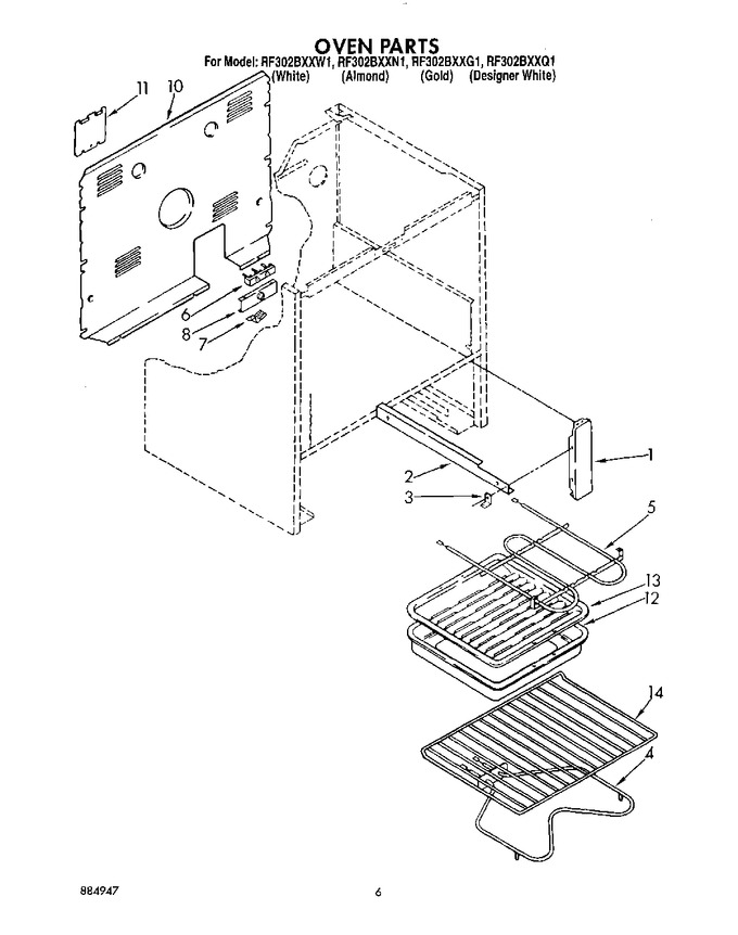 Diagram for RF302BXXG1