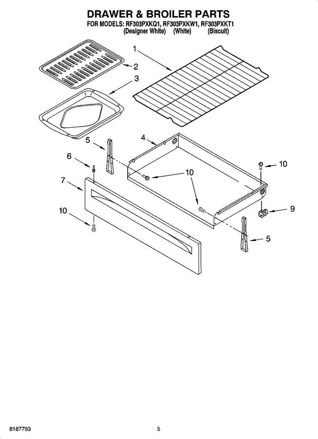 Diagram for RF303PXKW1