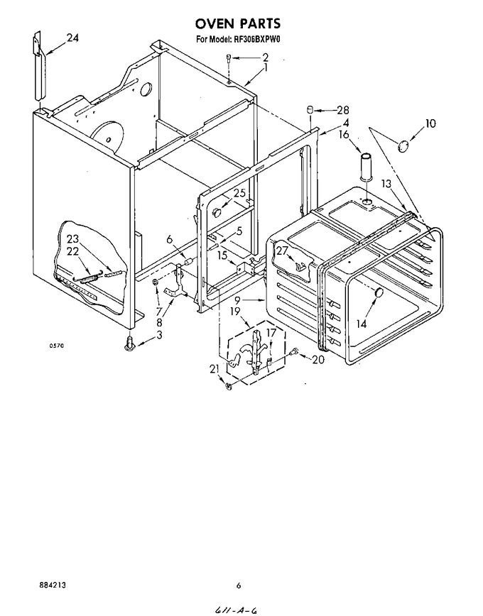 Diagram for RF306BXPW0