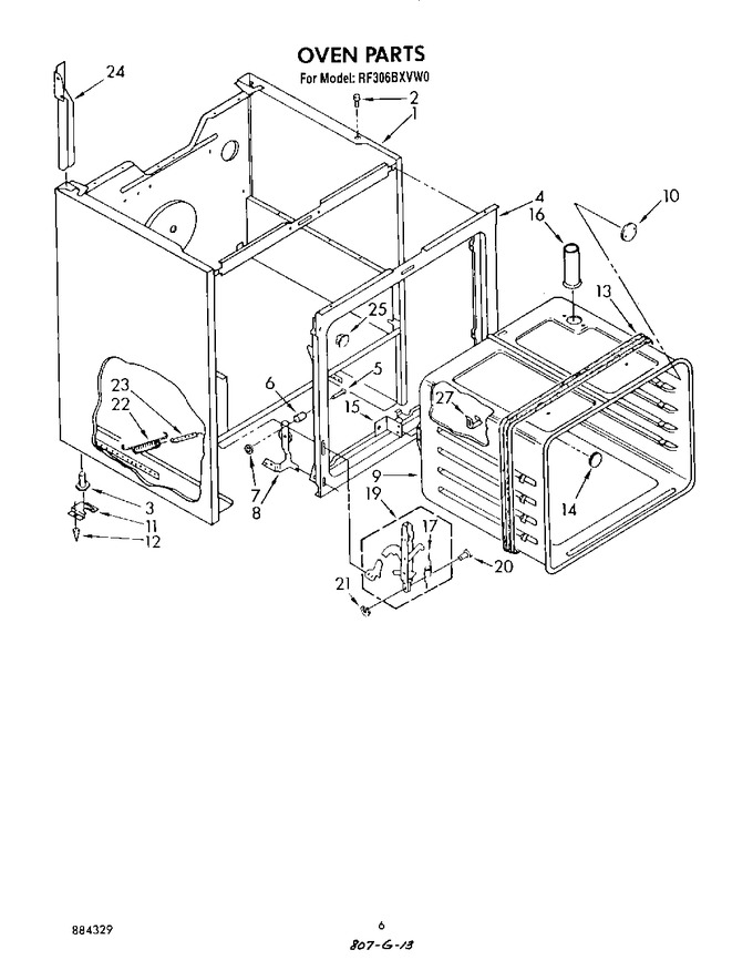 Diagram for RF306BXVN0