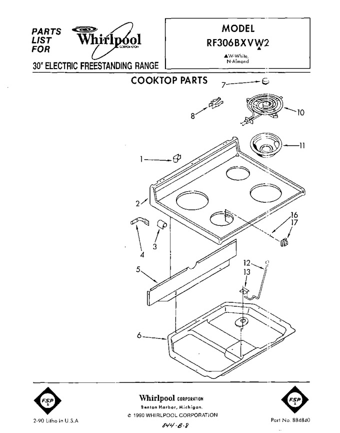 Diagram for RF306BXVW2