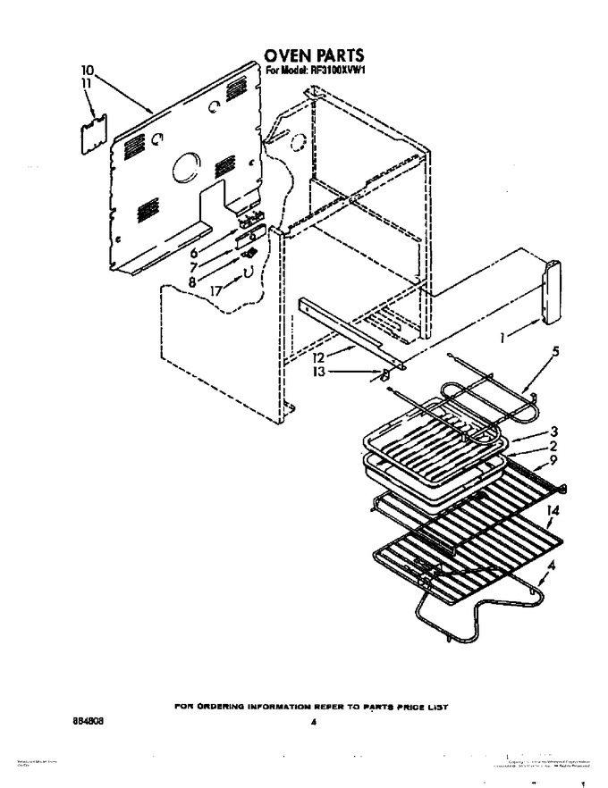 Diagram for RF3100XVW1