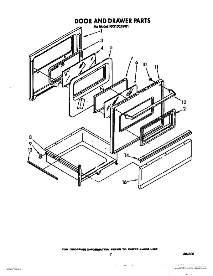 Diagram for RF3100XVW1