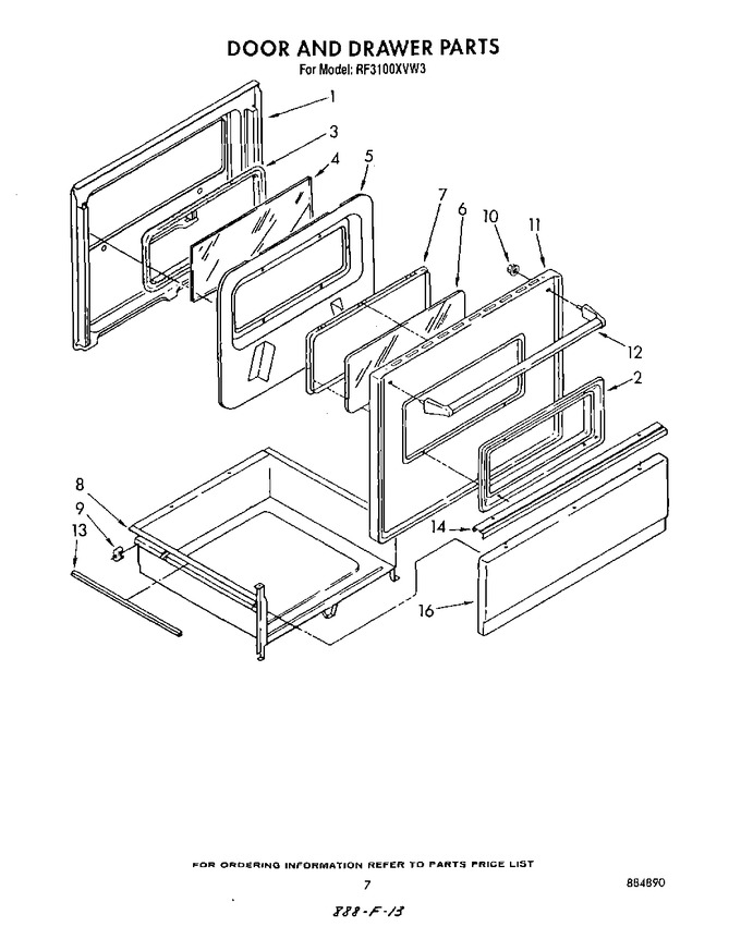 Diagram for RF3100XVW3