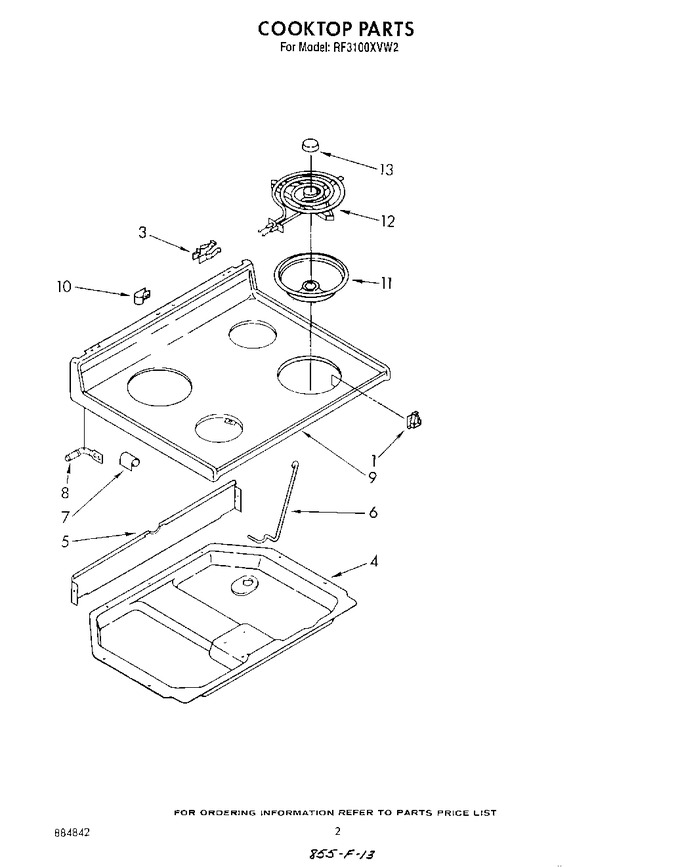 Diagram for RF3100XVW2