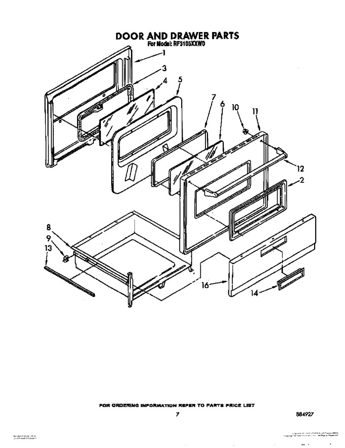 Diagram for RF3105XXW0