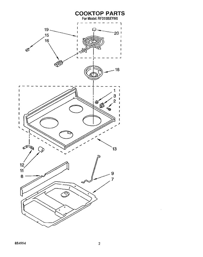 Diagram for RF310BXYN0