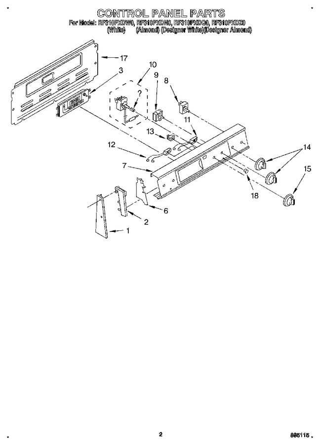 Diagram for RF310PXDQ0