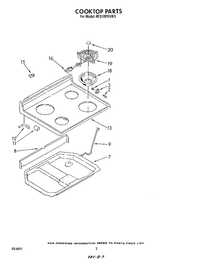 Diagram for RF310PXVG3