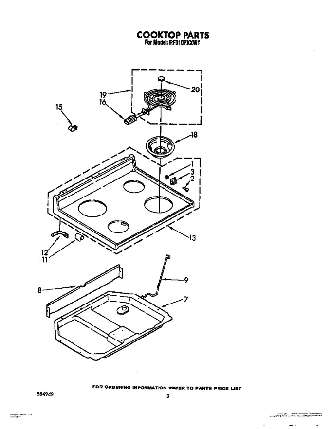 Diagram for RF310PXXW1