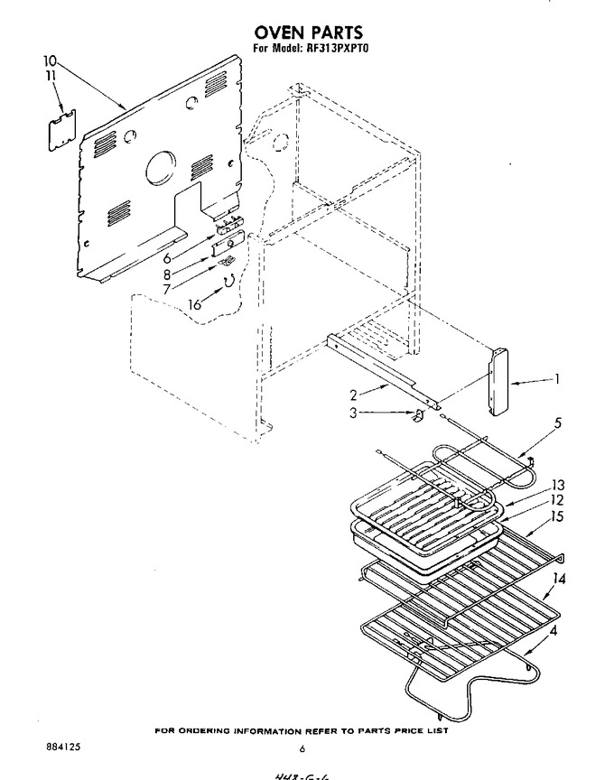 Diagram for RF313PXPT0