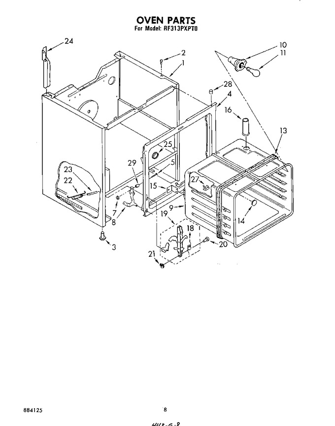 Diagram for RF313PXPT0