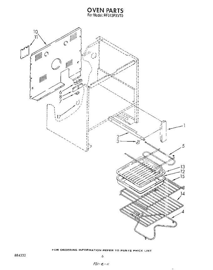 Diagram for RF313PXVT0