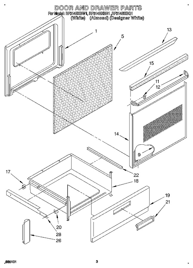 Diagram for RF314BXBN1