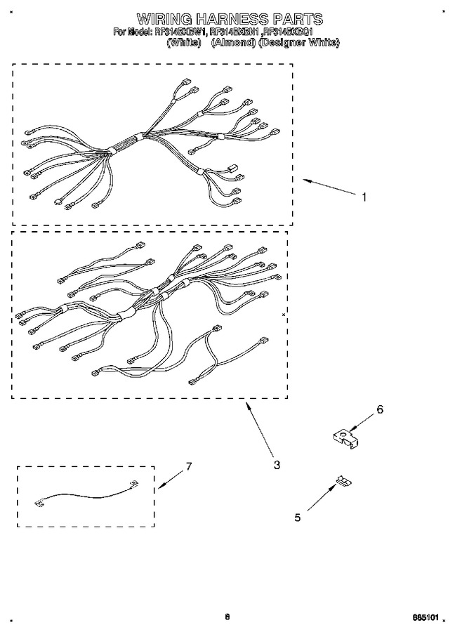 Diagram for RF314BXBW1