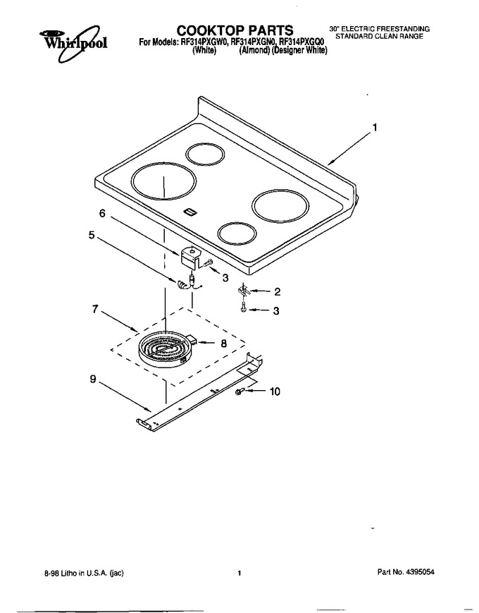 Diagram for RF314PXGQ0