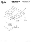 Diagram for 01 - Cooktop, Literature