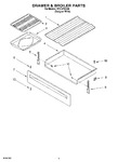 Diagram for 04 - Drawer & Broiler