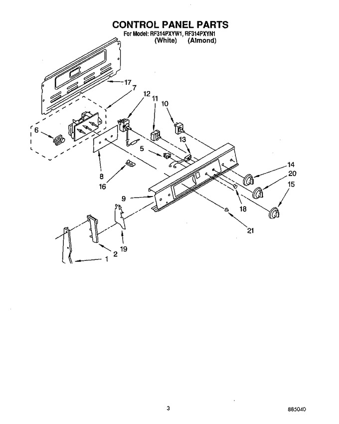 Diagram for RF314PXYW1