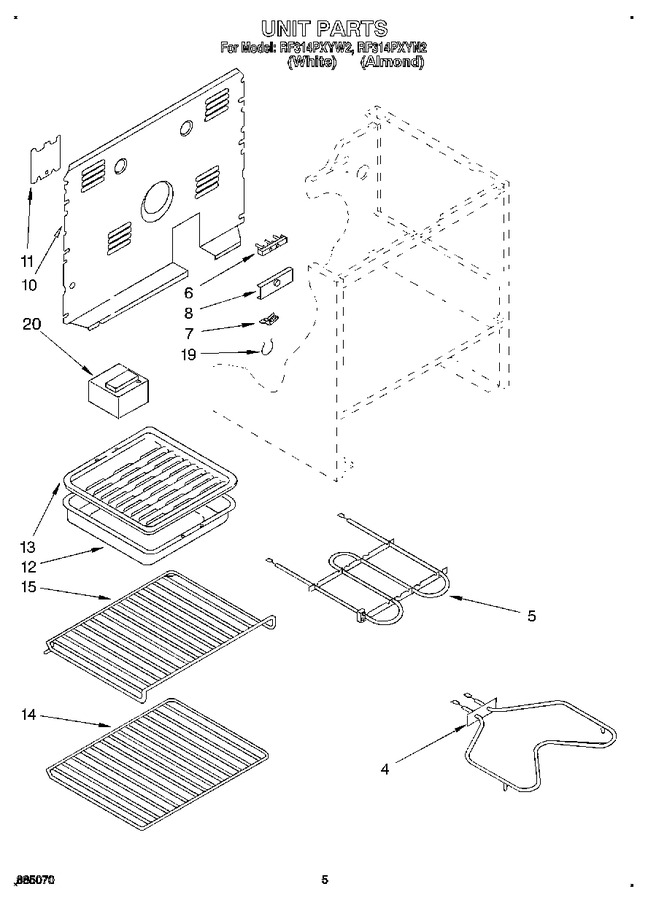 Diagram for RF314PXYW2