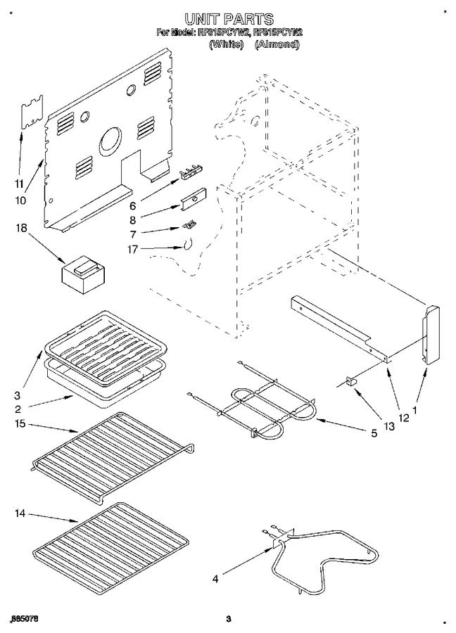 Diagram for RF315PCYW2