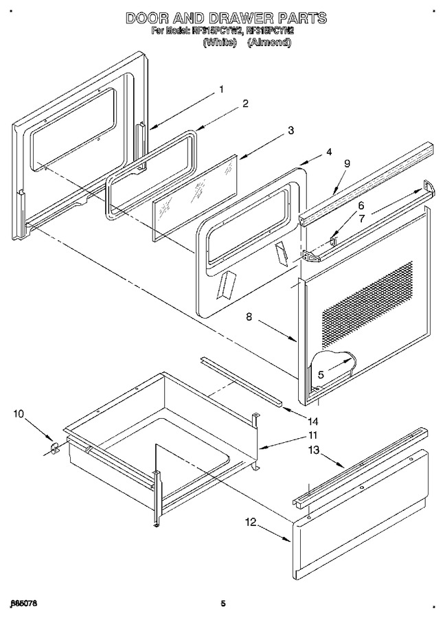 Diagram for RF315PCYW2