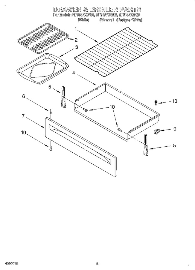 Diagram for RF315PXGN0