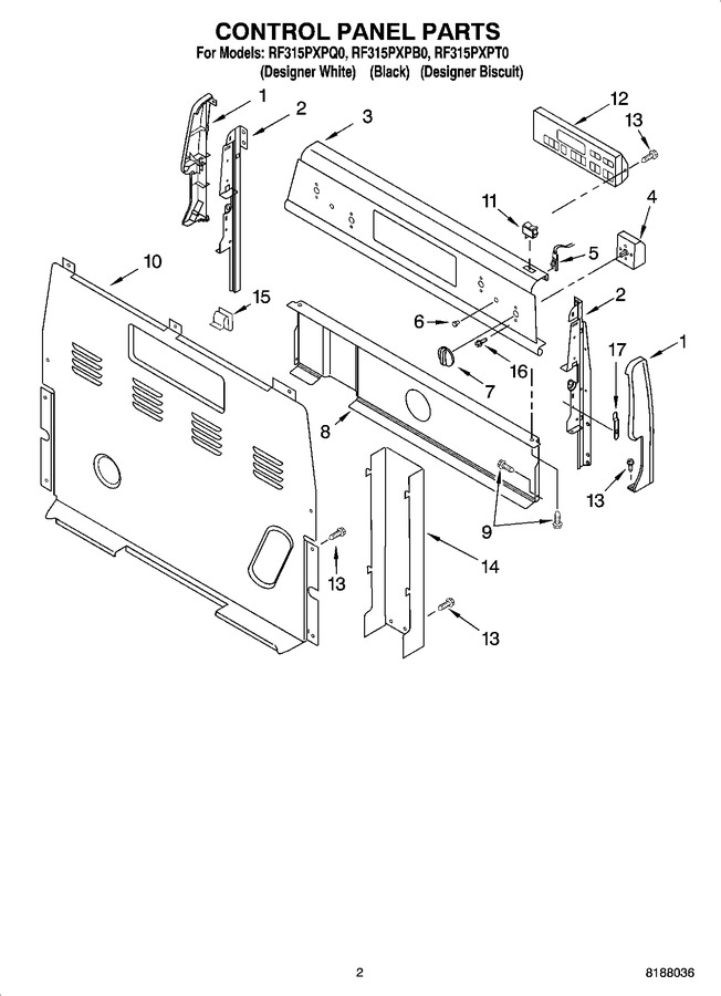 Diagram for RF315PXPB0