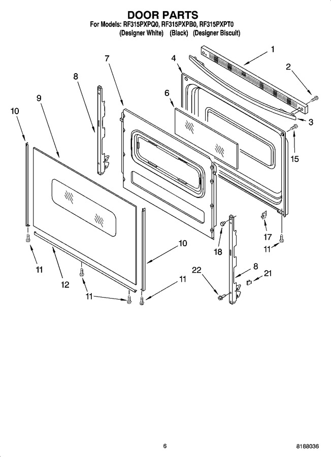 Diagram for RF315PXPT0