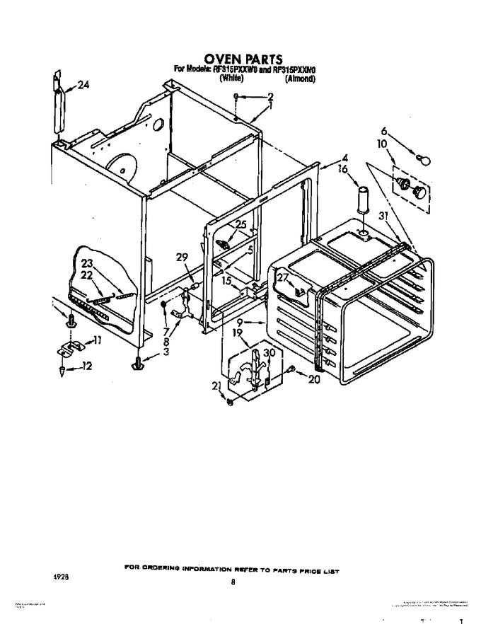 Diagram for RF315PXXW0