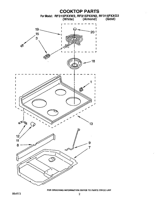 Diagram for RF315PXXW2