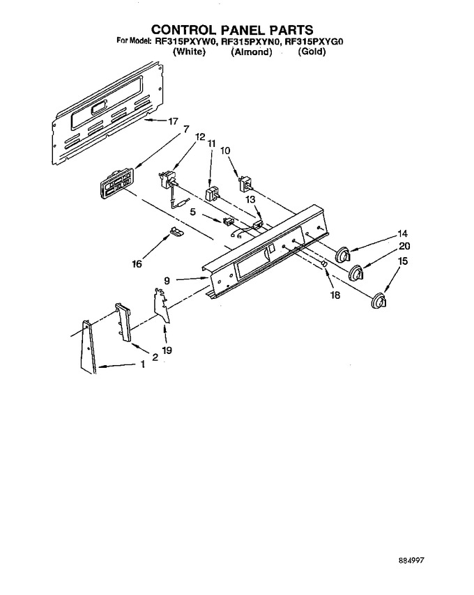 Diagram for RF315PXYN0